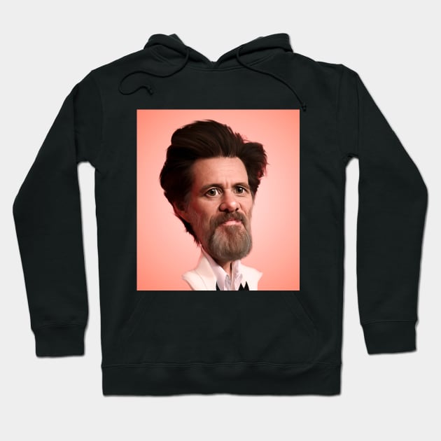 Jim Carrey Hoodie by Neiron_